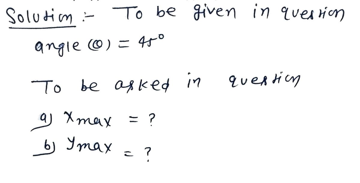 Physics homework question answer, step 1, image 1